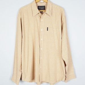 Mens Abercrombie & Fitch Plaid Button Down XL